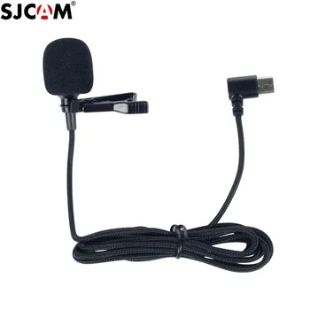 Nové Originální SJCAM Řady Příslušenství Externí Mikrofon s Klipem Typ C pro SJ9 Max Strike /SJ8 Pro/Plus/Air Akční Kamera