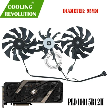 PLD10015B12H DC12V grafické karty ventilátor pro Gigabyte AORUS GeForce RTX 2060 SUPER RTX 2070 SUPER RTX 2080 SUPER RTX 2080Ti XTREME