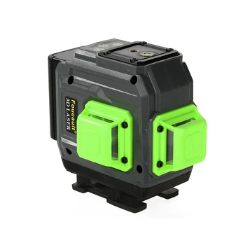 Laser 3D 12 Linek 360 Zelený Laser Úrovni, Dálkové Inteligentní APLIKACE, Bluetooth, Hlasové Ovládání Horizontální Vertikální Automatické Vyrovnání