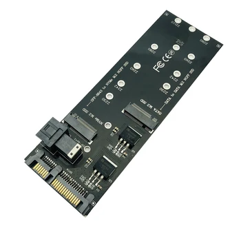 22Pin SATA M. 2 SSD Adaptér SFF-8643 na NVMe M. 2 NGFF SSD Deska m.2 SATA SSD NA SATA Adaptér NVME SSD SFF-8643 Rozšiřující Karty