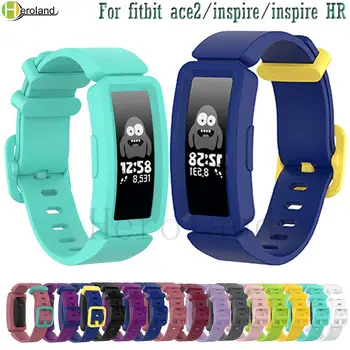 Hodinek Pro Fitbit Inspirovat / Inspire HR Silikonové Kapela Sportovní Náhrada Pro Fitbit ace 2 Děti Smartwatch náramek Náramek