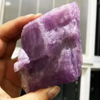 35g-150g Hrubé Krystaly Surového Kunzite Minerální Vzorky pro Léčivé Kameny