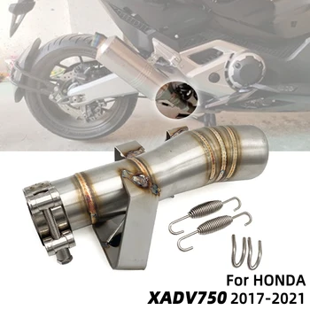 XADV750 Motocykl Slip Na Střední Výfuk Link Potrubí, Adaptér Konektoru Pro Honda XADV X-ADV 750 XADV750 X-ADV750 2017-2021 2020