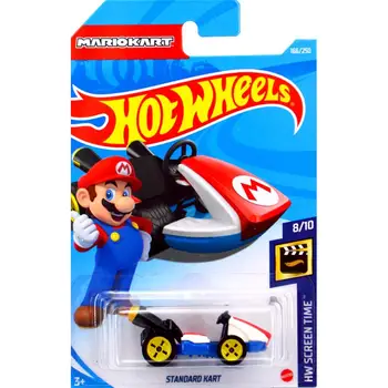 2021L Hot Wheels Super Mario STANDARDNÍ KART Die-Cast Hračka Slitiny Model Auta Hračka, Děti, Dárek C4982-166/250