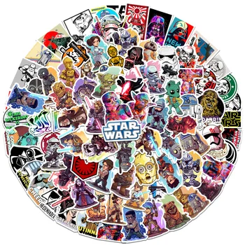 10/30/50/100pcs Cool Disney Star Wars Samolepky Cartoon DIY Skateboard Úschovu Notebooku Kytaru Vodotěsné Nálepka Děti Hračky Dárek