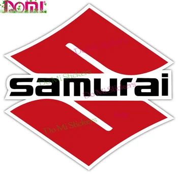 DOMI pro Suzuki Samurai Retro Vintage Logo Vinyl Obtisk Nálepka Vysoká Kvalita KK Vinyl Kryt Škrábance, Vodotěsné PVC