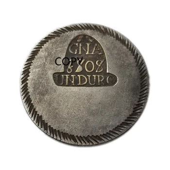 ŠPANĚLSKO KOPÍROVÁNÍ Specie 1808 GERONA FERNANDO VII Pamětní Mince Replika Mince Medaile Řemesla, Sběratelství