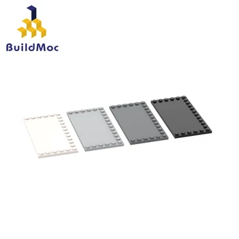 BuildMOC 6178 6x12 Speciální-ve Tvaru Desky S Tři-Sided Částice Pro Stavební Bloky, Díly DIY Vzdělávací Hračky pro Děti Dárky