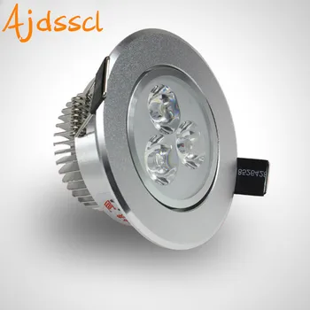LED Spot LED Downlight Stmívatelné Zapuštěné 6W 9W 12W 15W 21W 27W 36W 45W LED Bodové světlo dekorace Stropní Svítidlo AC 110V 220V