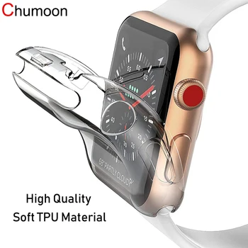 Screen Protector pro Apple watch Případ 45MM 41MM 44 MM 40 MM 42 MM 38 mm iwatch TPU Kryt Apple Watch Série 3 5 6 SE 7 8 Příslušenství