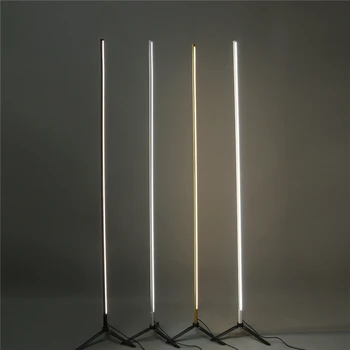 Minimalistický Proužek Moderní Stojací Lampa pro Obývací Pokoj, Led Lampy k Postavení na Domácí Stánek Světla Studii Ložnice Lampa volně Stojící Lampy