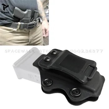 Taktická TABULE Kydex Pouzdro na Pistoli pro Glock 17 22 31 43 43x Skryté Airsoft Pistole Pouzdro S 9mm Magazine Pouch Klip Pouzdro