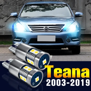 2x LED Odbavení Světla Žárovka Parkovacích světel Pro Nissan Teana 1 2 3 J31 J32 J33 2003-2019 2013 2014 2015 2016 2017 2018 Příslušenství