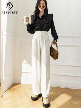 Volné Kalhoty Žen Full-délka Jednoduchý Elegantní Slim Dámské Rovné Kalhoty korejský Styl Vysoce Kvalitní Ženy Solidní B28901X