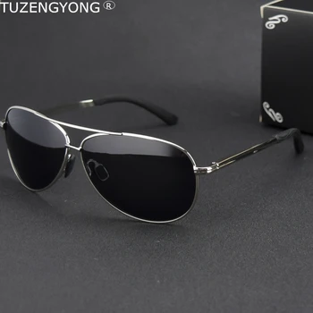TUZNGYONG Luxusní Značky Polarizované sluneční Brýle Muži Nové Pilotní Módní Pánské Řidičské Sluneční Brýle Mužské Brýle gogglesoculos