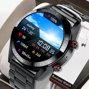 Xiaomi 454*454 AMOLED displej chytré hodinky Vždy zobrazit čas volání bluetooth místní hudba, Počasí, smartwatch Android pro muže