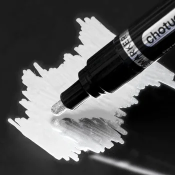 Zrcadlo Chrome-plated Marker Pen Elektrolytické postříbřené Reflexní Stříbrné Světlo Model DIY Sklo Barva