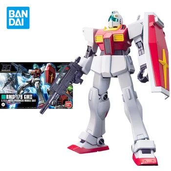 Bandai Původní Gundam Model Soupravy Anime Obrázek HGUC 1/144 RMS-179 GM2 Akční Figurky Sběratelskou Ozdoby, Hračky, Dárky pro Děti