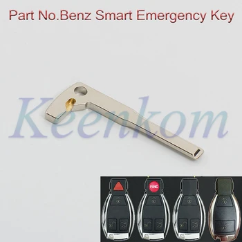 Smart Remote Klíč Keyless Nouzové Prox Uncut Prázdné Blade Pro Mercedes Benz E S G CLK, SLK, Třídy ML Nové