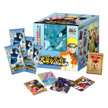 Naruto Původní Anime Postavy Bronzový Palba Flash Karty Uchiha Sasuke Sběratelské Karty, Hračky, Vánoční Dárky pro Děti