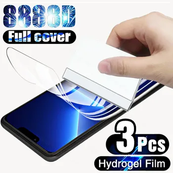 3ks Plné Krytí Hydrogelové Film Protector Pro IPhone 11 12 13 Pro Max Obrazovka Ochranný pro IPhone13 13pro X XR XS MAX 13 Mini