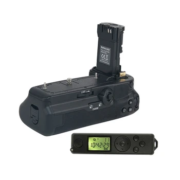 BG-R10RC-L Rukojeť Displej Bezdrátové Dálkové Grip Pro Canon EOS R5 R5C R6 SLR Fotoaparát