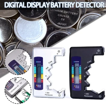 Digitální Tester Baterií Univerzální LCD AA/AAA/9V/1.5 V knoflíková Baterie Kapacita Zkontrolujte, zda Detektor Kapacitní Diagnostické