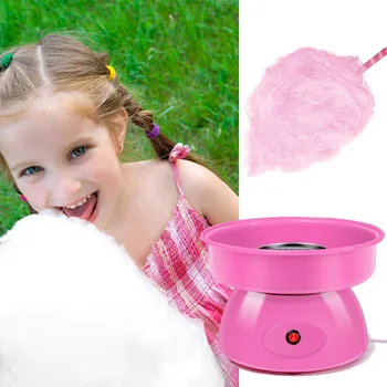 Děti Rychlovarná DIY Sladké Cotton Candy Maker Mini Kuchyň Marshmallow Stroj, Holka, Děti, Malý Reálném Vaření Potravin, Cukru, Stroje