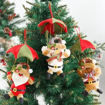 Šťastný Nový Rok Vánoční Ozdoby Vánoční Dárek Santa Claus Sněhulák Strom Přívěsek Panenka Pověsit Dekorace pro Domov Navided 2023