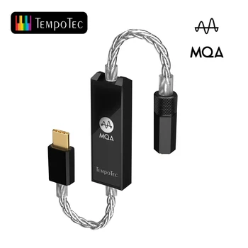 TempoTec Sonata MHD Hi-Res Audio MQA Sluchátkový Zesilovač ES9281 HiFi USB DAC DSD128 Typu C, do 3,5 MM pro Android, Mac, PC Win10