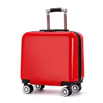 18 palcový ABS zavazadla dětský Válcování Zavazadla set Žen cestovní vozík kufr s kolečky