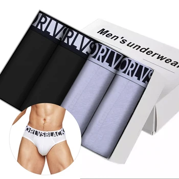 4 Ks Muži spodní Prádlo Kalhotky Sada Bavlněných Sexy Pánská Krátký spodní Prádlo Cueca Gay Kalhotky Prodyšné Pánské Slipy Doprava Zdarma