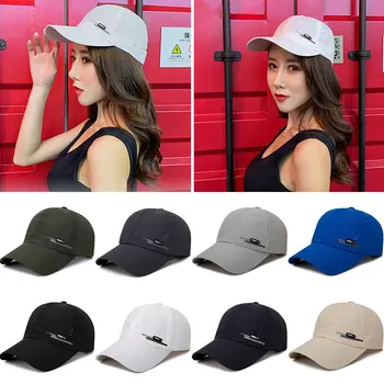 2023 Léto Luxusní Značky Baseball Cap Sportovní Běžecké Pot Mužské Golfové Čepice Quick Dry Muži Ženy jednobarevné Snapback Hat kostí klobouk