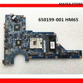 Vysoce Kvalitní MB 650199-001 Pro HP Pavilion G4 G6 G7 Notebook základní Deska DA0R13MB6E1 / DA0R13MB6E0 HM65 HD6470 1GB DDR3 PGA989