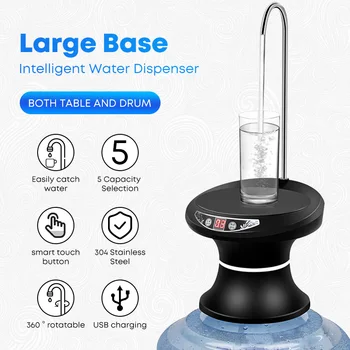 Inteligentní Zásobník Vody Čerpadlo Automatické Domácí Elektrický Pitné Vody Čerpadlo USB Nabíjení Zásobníku Balenou Vodu Bsorber Foy Domů