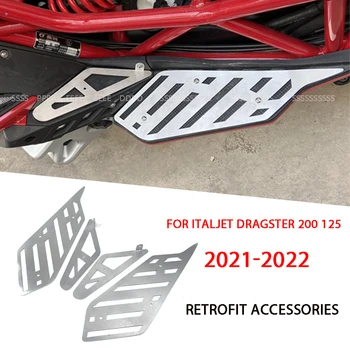 Pro Italjet Dragster 200 125 2021 2022 Motocykl Upravený Pedál Pro Italjet Dragster Nožní Pedál Ochrany Pad