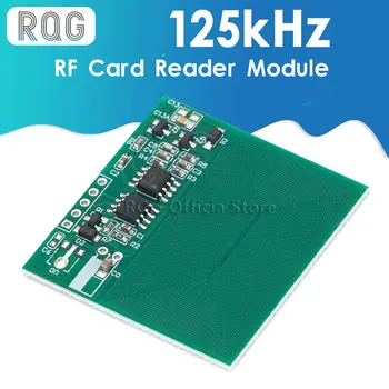 RFID vestavěné antény RF čtečka karet 125kHz card reader UART sériový port, výstup přesahuje rdm6300