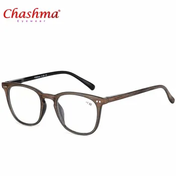 Brýle na čtení Stylový Design, Kvalitní Módní Dřeva-vzhled Muže a Ženy Brýle pro Čtení +100/+150/+200/+250/+300/+350
