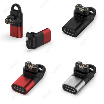 90 ° C Typ/Micro/IOS USB Samice 4pin Konektor Nabíječka Adaptér Pro Garmin Fenix7/Fenix7X/Fenix7S/Vivomove Sport/Enduro