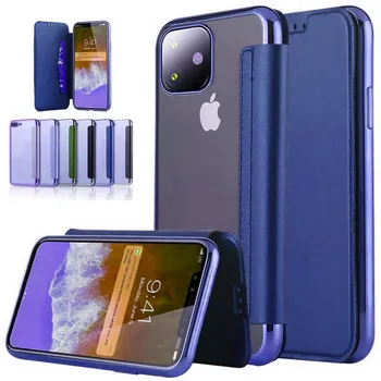 Pro iPhone 14 Pro Max Pouzdro Wallet Flip Book PU Kůže Kryt Pro iPhone 14 13 12 11 Pro Max Transparentní Jasné Coque 14 14Pro Max