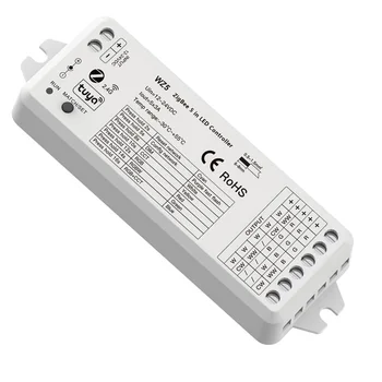 Zigbee LED Controller Pro Proužek Světla Tuya Inteligentní 5 v 1 Alexa DIM CCT RGB, RGBW RGBCCT 2.4 G RF Bezdrátová 12V 24V