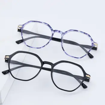 2023 Nové Brýle Unisex Vintage Květinové Tisk Presbyopickém Brýle Transparentní Optické Brýle Dioptrické + 10~+ 40