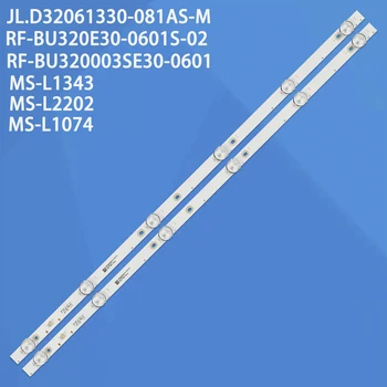 20ks Nové LED podsvícení strip MS-L1343 L2202 L1074 V2 pro JL.D32061330-081AS-M FZD-03 E348124 LES-32A64M 2-6-3030-300MA-36V