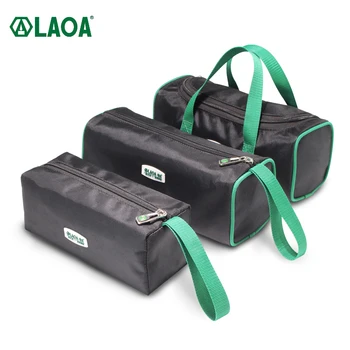 LAOA Tool Bag Malé Přenosné Mini Plátno Zahuštěný Elektrikář Přenosné Multi-funkční Nástroje bag Malá ledvinka