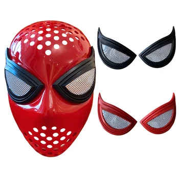 Dospělé Ples Spider Faceshell S Magnetem Čočky Pro Pavoučí Kostým Daleko Od Domova Superhrdina Cosplay Maska Helma Příslušenství