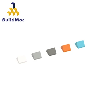 BuildMOC 35464 1x1 obousměrný svahu cihly Pro Stavební Bloky, Díly DIY Stavební Klasické Značky, dárek, Hračky