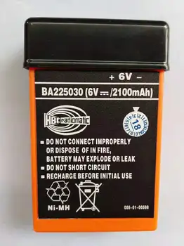 HBC Dálkové Ovládání Baterie 1500 MAh Ba225030 Pro Sani ZOOMLION Putzmeister Concrete Pump Truck