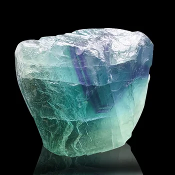 1KS Přírodní Fluorit Léčení Crystal Quartz Kámen Reiki Minerální Exemplář Energie Kamene Rudy Drahokam Domácí Dekorace Řemesla Šperky