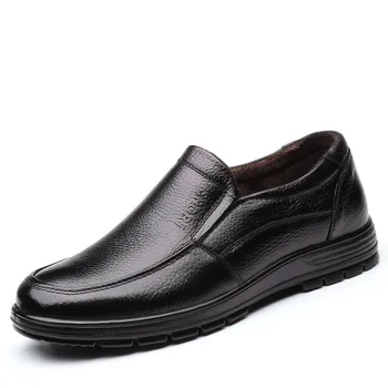 Letní pohodlné Slip-Na Originální kožené Mokasíny Muži Boty Mokasíny kancelář Obchodní formální Šaty Mužské boty rtg5