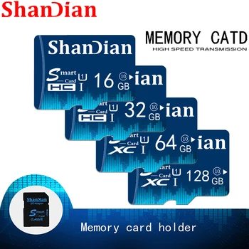 SHANDIAN Chytrá Karta SD 32 GB 16 GB Paměťová Karta 8GB Skutečné Kapacity Smartsd Class 10 Smartsd TF Vysoká Rychlost pro smartphone stolní PC